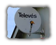 TELEVES 65CM DISH